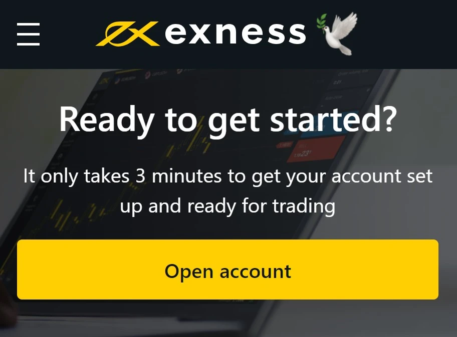 Exness Global demo account 