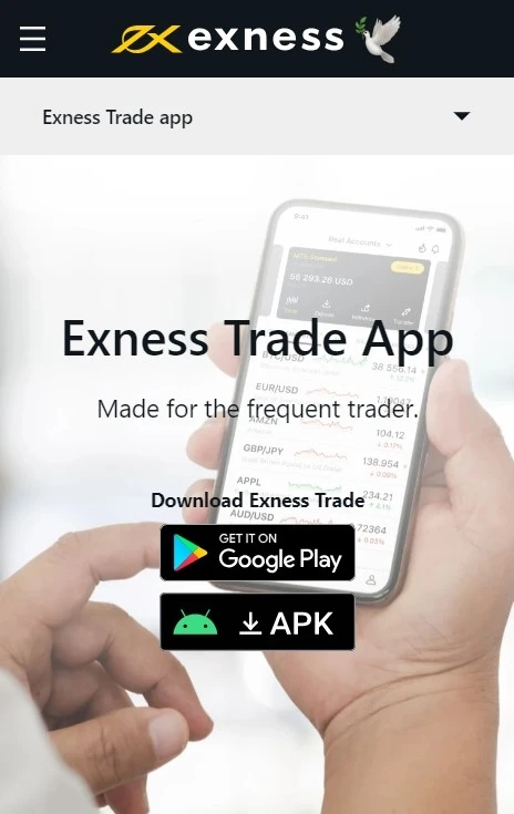 Register with Exness Using the Mobile App